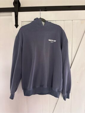 White Fox Boutique Navy Blue Pullover Hoodie